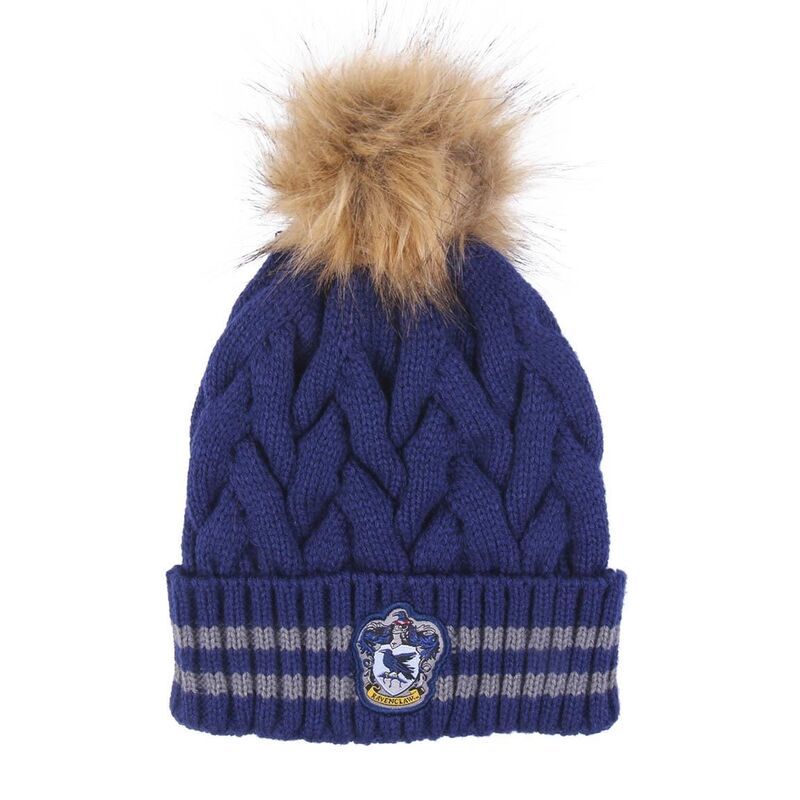 Gorro tricot pompom Ravenclaw talla única