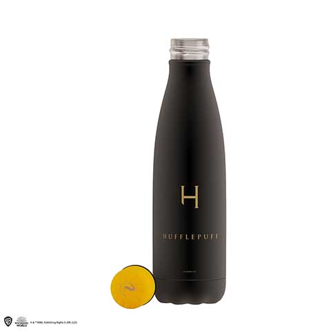 Botella isotérmica 500 ml - Blasón Hufflepuff - Harry Potter