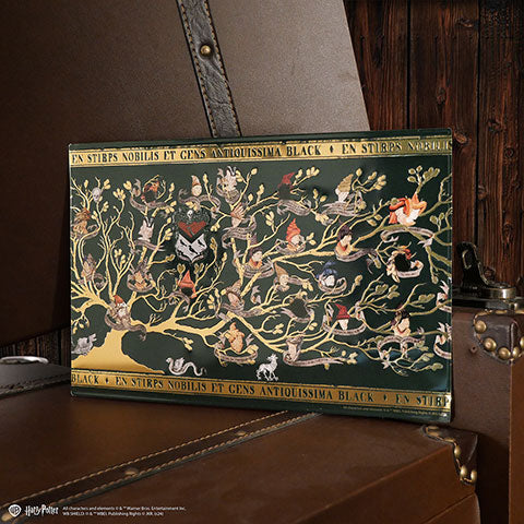 Placa de aluminio Familia Black - Harry Potter
