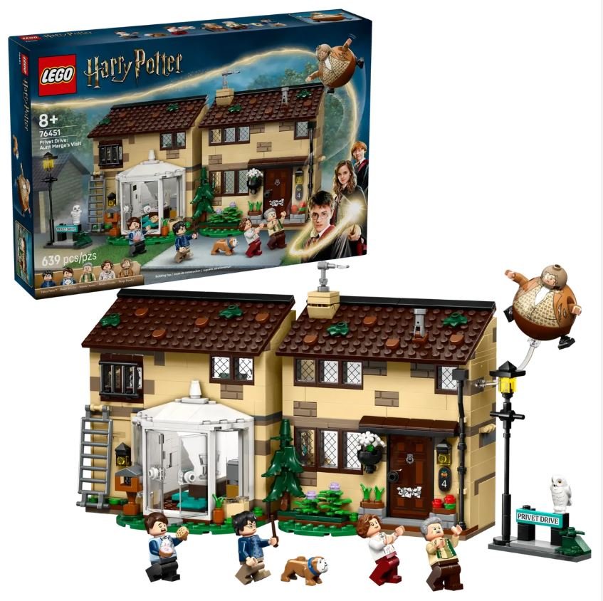 Lego Privet Drive: Visita De Tia Marge Harry Potter