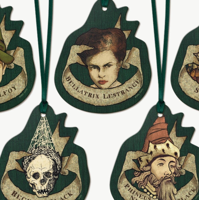 Juego De 5 Etiquetas De Regalo De Tapiz Familia Black Minalima - Harry Potter