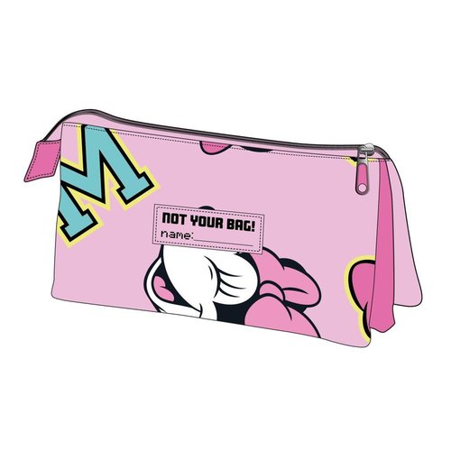 Estuche Portatodo 3 Compartimentos Minnie Mod. 2