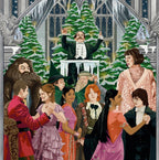 Lámina Artística Baile de Navidad MinaLima - Harry Potter