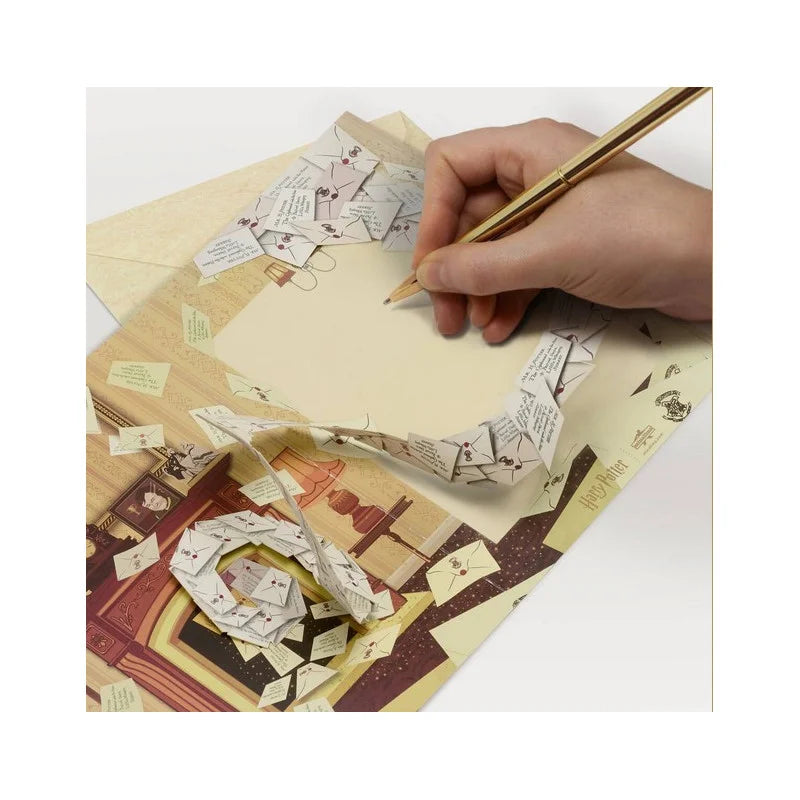 Tarjeta De Felicitación Con La Carta De Aceptación De Harry Potter – Minalima – 25 Años De Magia