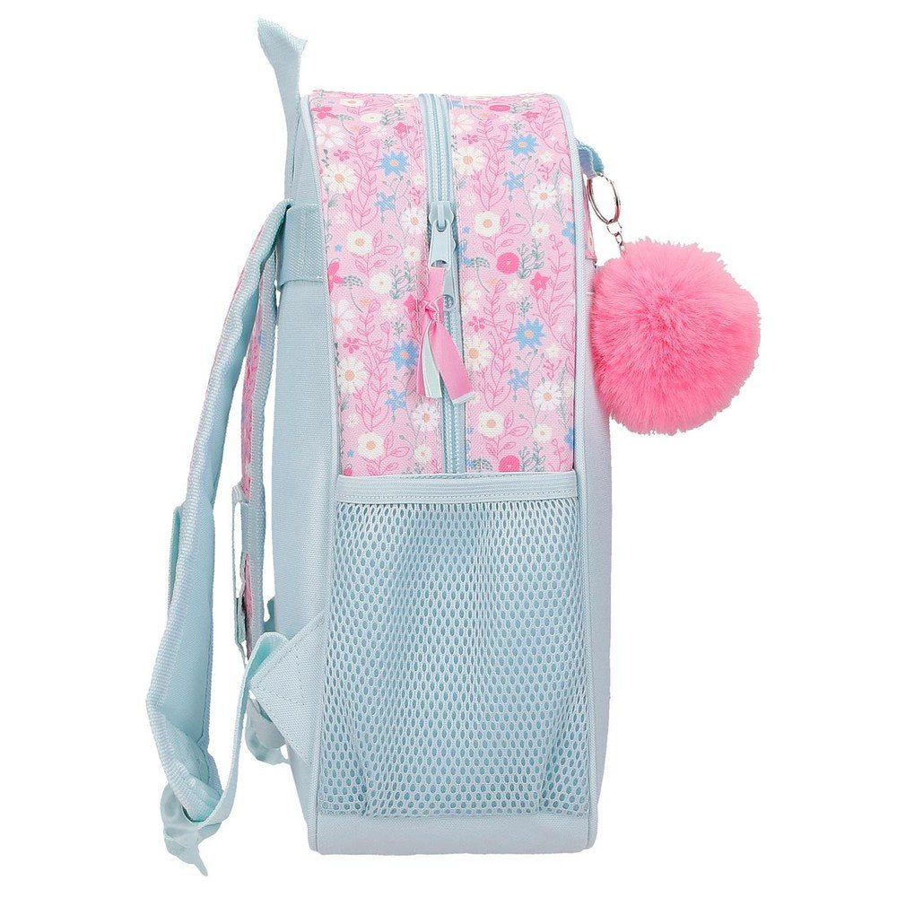 Mochila Infantil Minnie Happy 33Cm Adapt A Carro