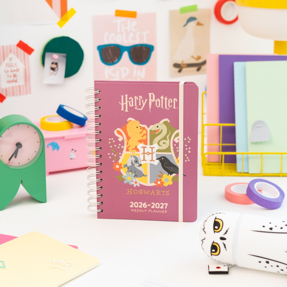 Agenda Escolar 2026/2027 Semana Vista A5 12 Meses Harry Potter