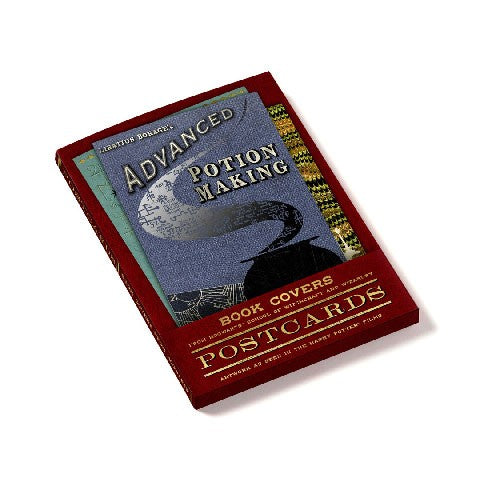 Lote de 20 postales portadas de libros de Hogwarts. Minalima-Harry Potter