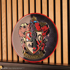 Placa redonda de aluminio Gryffindor - Harry Potter