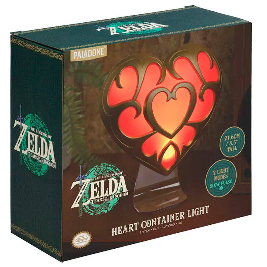 Lámpara Contenedor de Corazon The Legend of Zelda 25cm