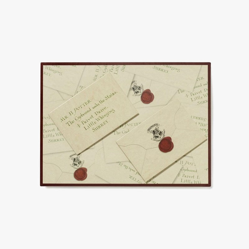 Juego De 2 Imanes Con Cartas De Aceptación De Harry Potter - Minalima - 25 Años De Magia