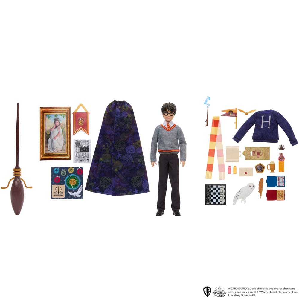 Harry Potter Muñeco y Calendario de adviento Gryffindor