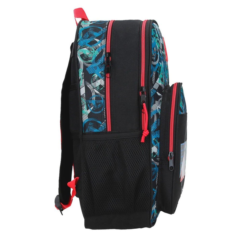 Mochila Escolar Doble 40Cm Marvel Shield