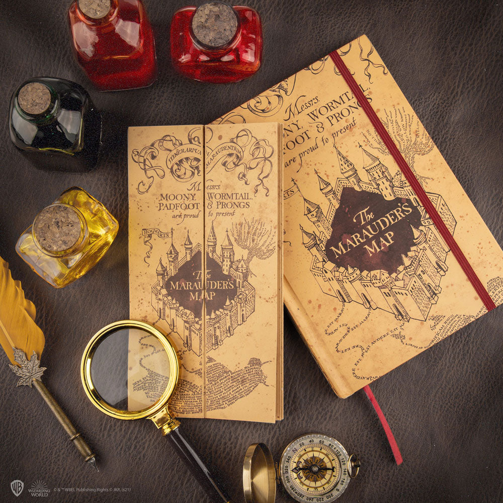 Harry Potter Libreta A5 Mapa del Merodeador