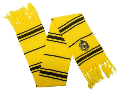 Harry Potter Bufanda Hufflepuff Thin Stripes (Hanger) 160 cm