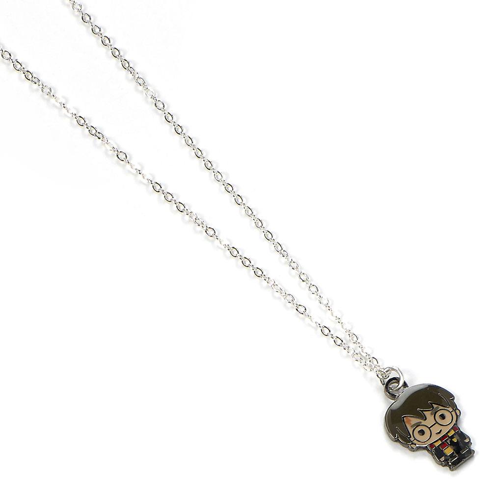 Harry Potter Cutie Collection Collar con Colgante Harry Potter (bañado en plata)