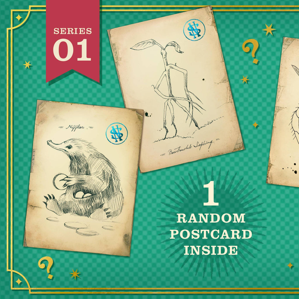 Postales misteriosas - Serie 01 El diario de campo de Newt Scamander. Minalima-Harry Potter