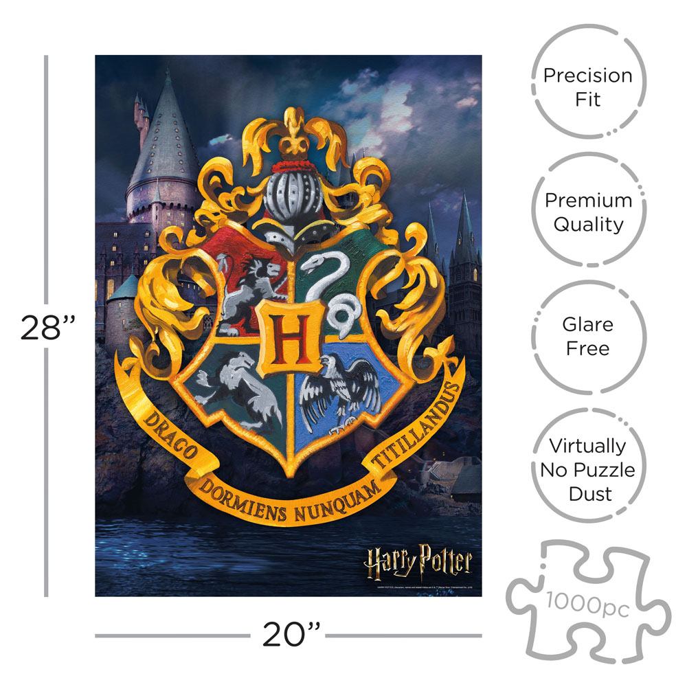 Harry Potter Puzzle Hogwarts Logo (1000 piezas)