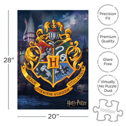 Harry Potter Puzzle Hogwarts Logo (1000 piezas)