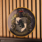 Placa redonda de aluminio Hufflepuff - Harry Potter