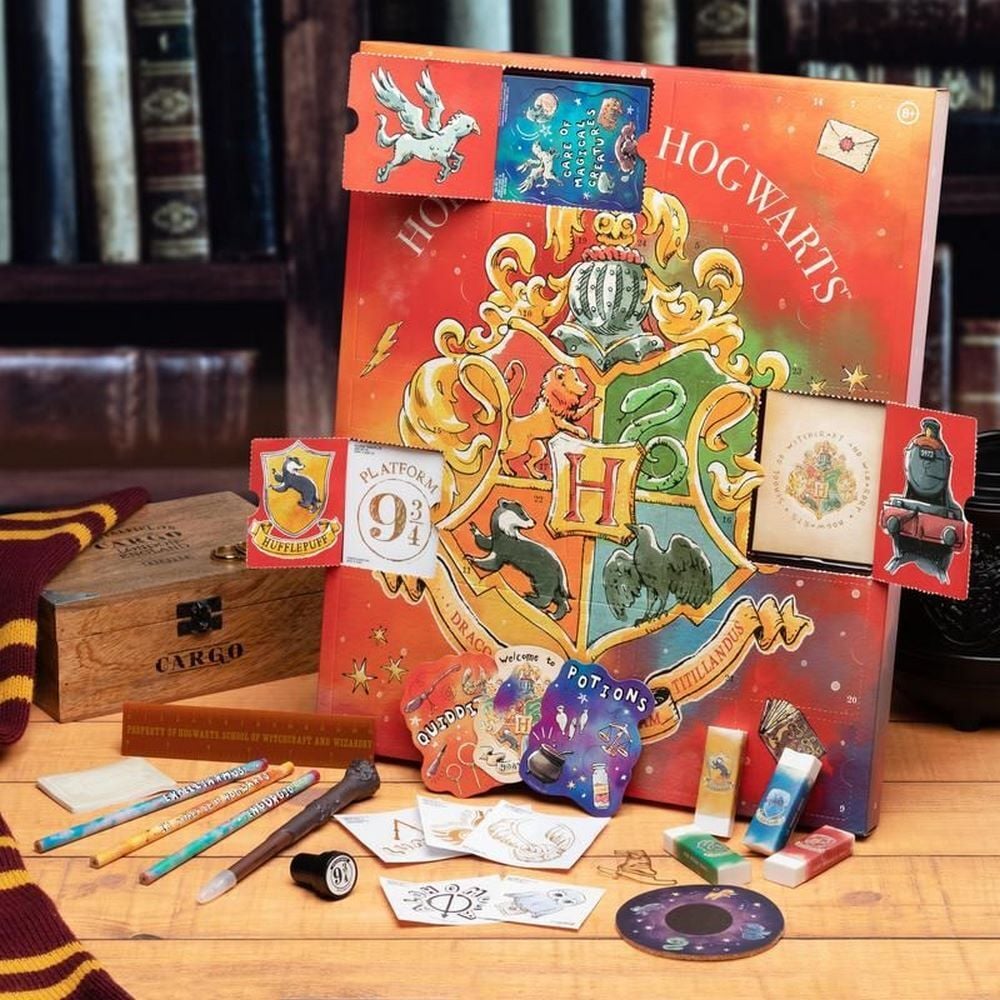 Calendario de Adviento, 24 Regalos Oficiales Harry Potter Hogwarts