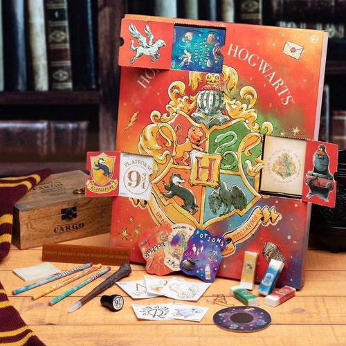 Calendario de Adviento, 24 Regalos Oficiales Harry Potter Hogwarts