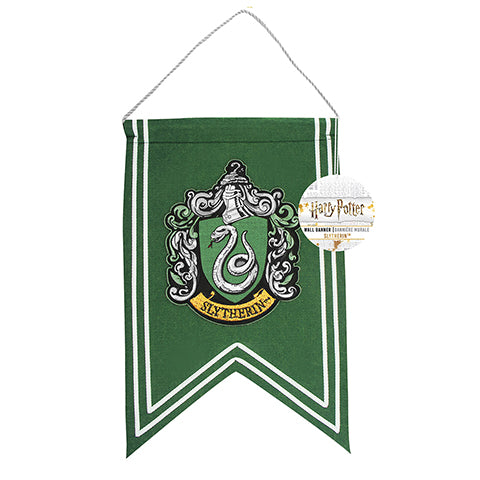 Banderín de pared de Slytherin - Harry Potter