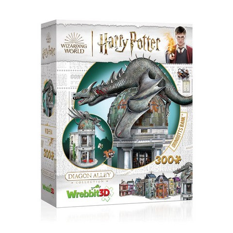 Banco de Gringotts - Puzzle 3D Wrebbit - Harry Potter