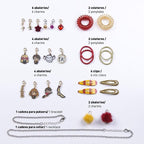 Caja Sorpresa Premium - 24 Regalos Oficiales con Accesorios Harry Potter Chibi