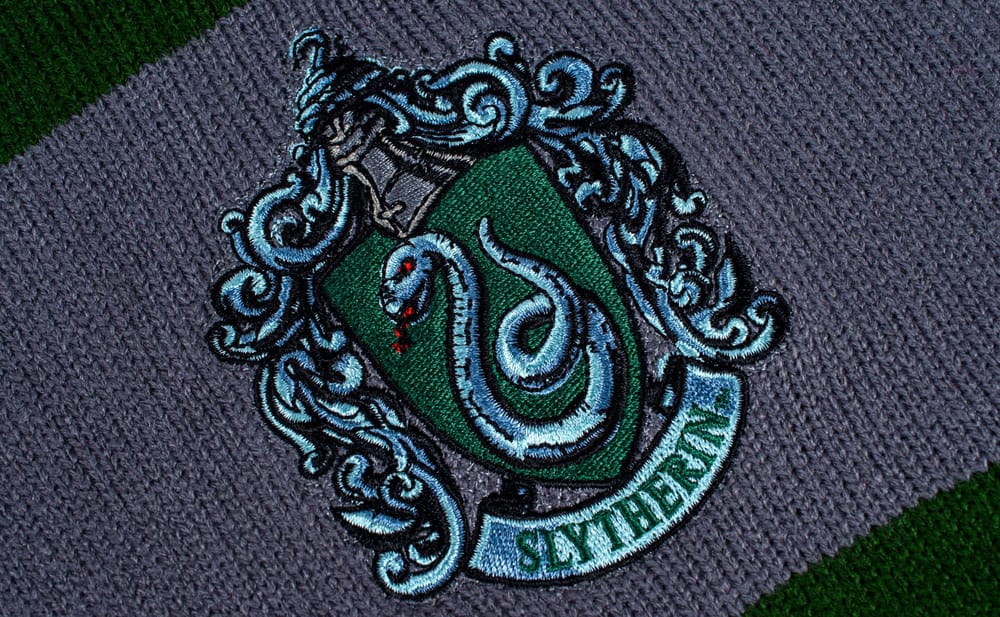 Harry Potter Bufanda Slytherin Bold Stripes (Hanger) 160 cm