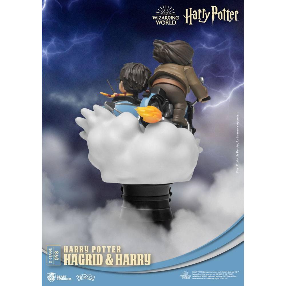 Harry Potter Diorama PVC D-Stage Hagrid & Harry New Version 15 cm
