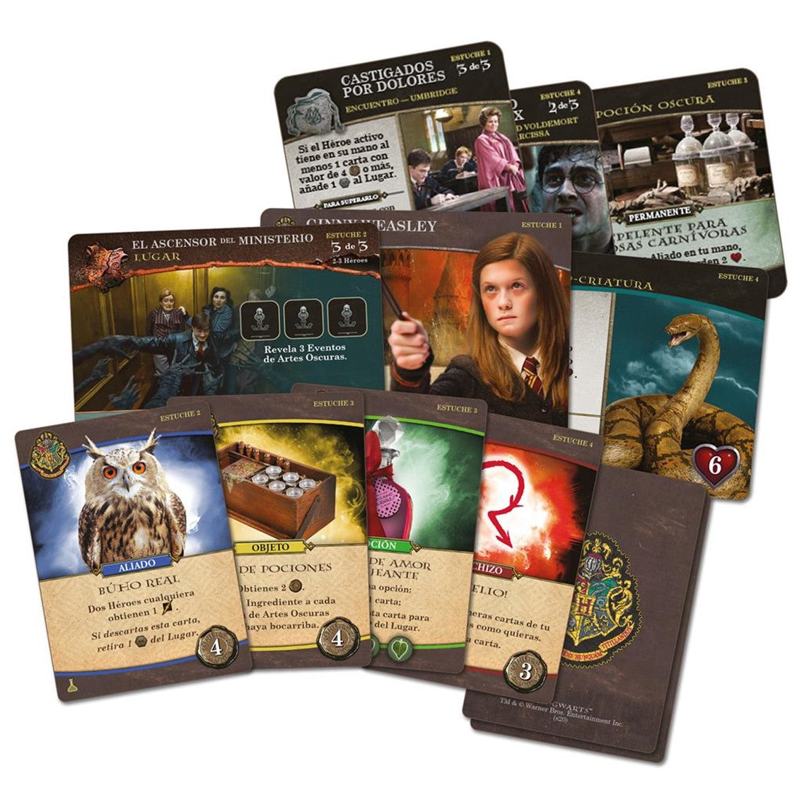 Juego De Mesa Harry Potter Hogwarts Battle Encantamiento Pociones