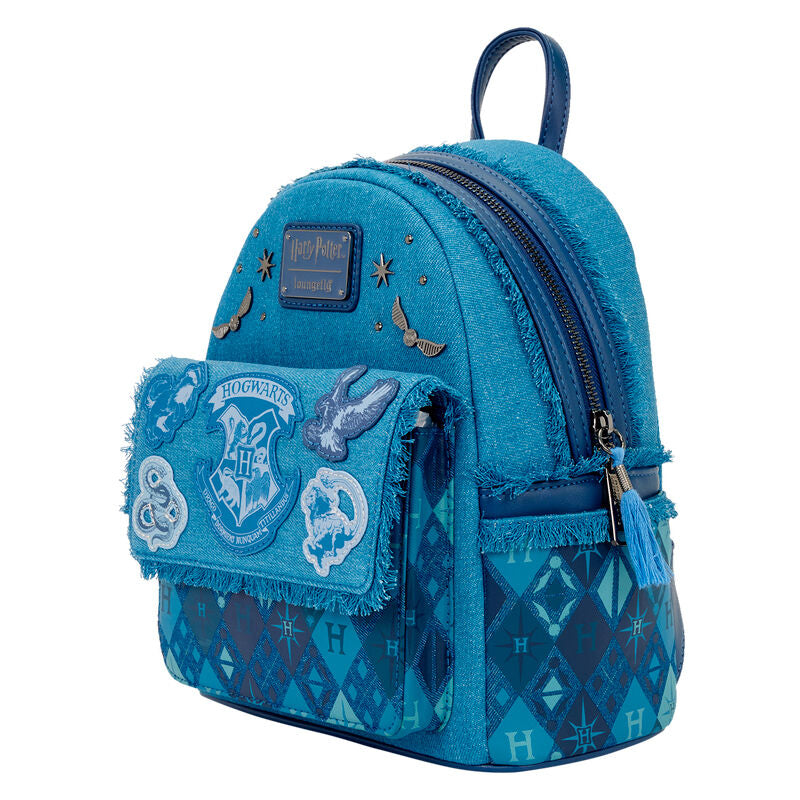 Warner Bros by Loungefly Mochila Mini Denim Harry Potter