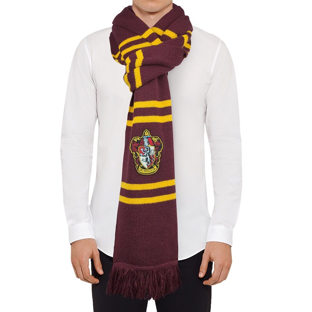 Bufanda Edición Deluxe Harry Potter Escudo Gryffindor