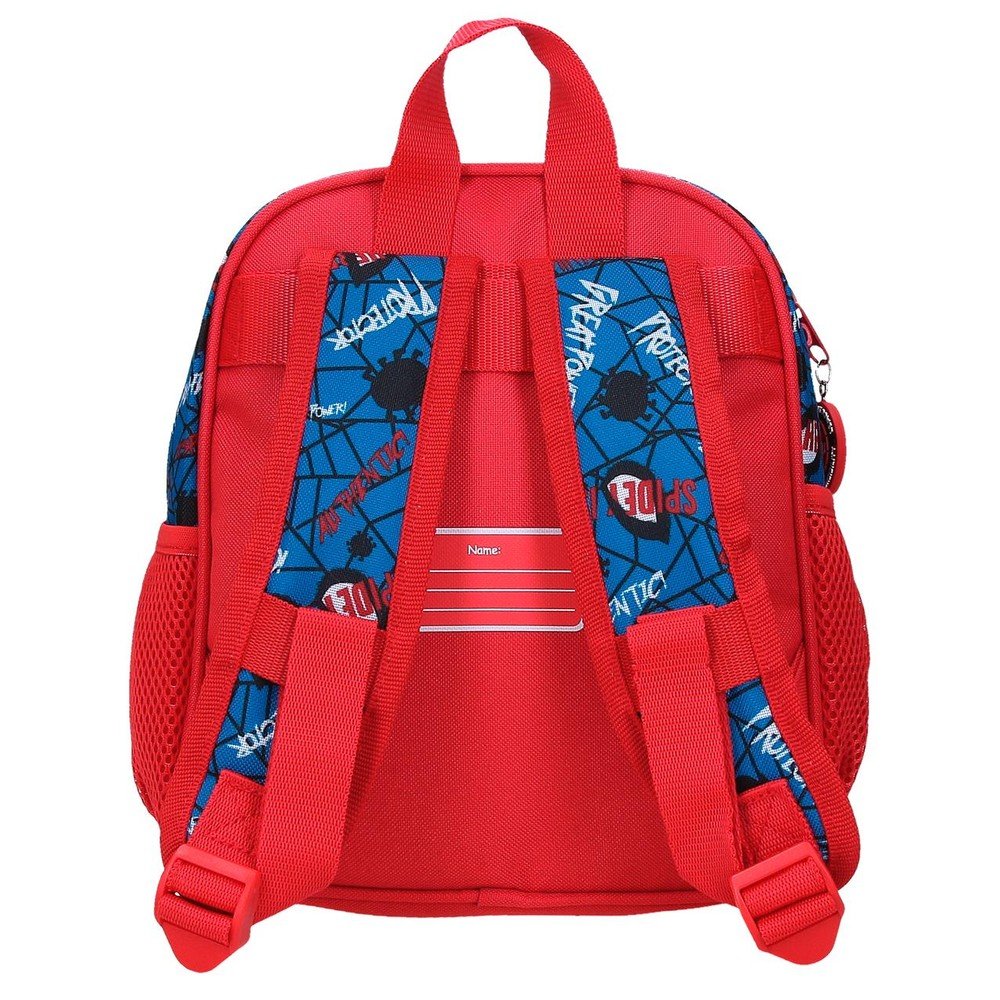 Mochila De Guarderia 25Cm Spiderman Authentic Adapt A Carro