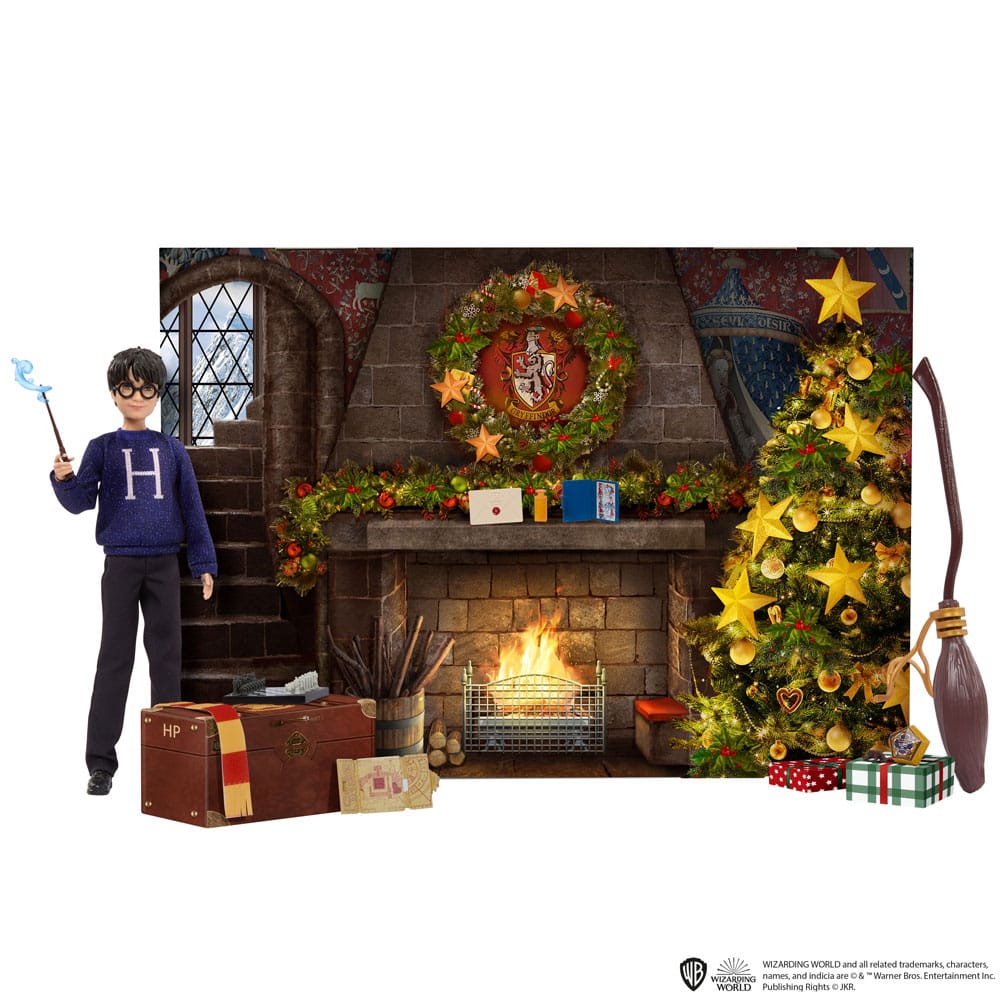 Harry Potter Muñeco y Calendario de adviento Gryffindor