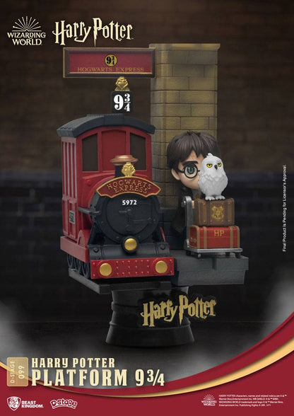 Harry Potter Diorama PVC D-Stage Platform 9 3/4 New Version 15 cm