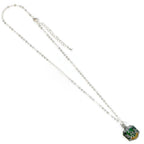 Harry Potter Collar con Colgante Slytherin (bañado en plata)