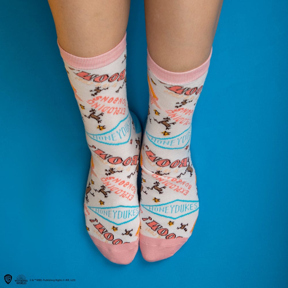 Harry Potter Pack de 3 Pares de calcetines Honey Dukes