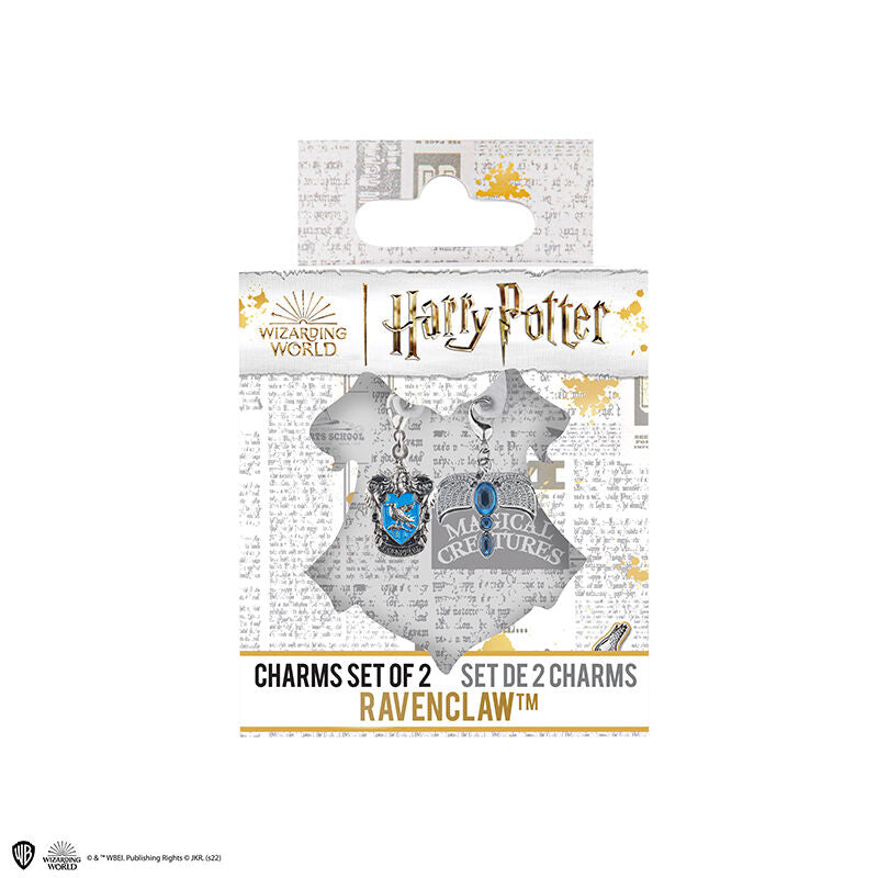 Set de 2 Charms Ravenclaw (escudo y diadema)