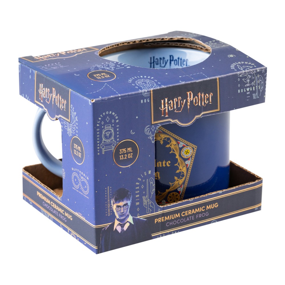 Taza Premium Harry Potter Rana de Chocolate