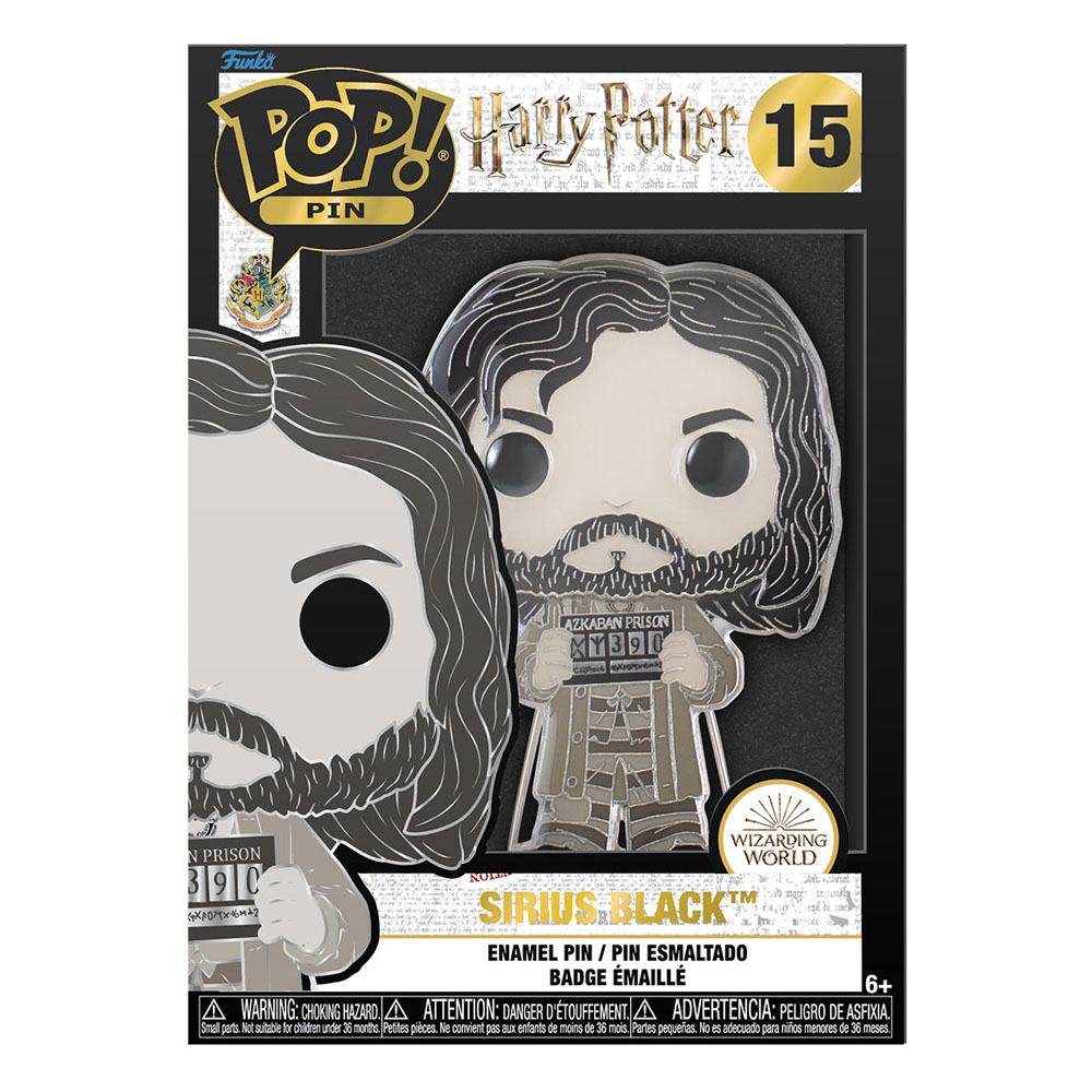 Harry Potter POP! Pin Chapa esmaltada Sirius Black 10 cm