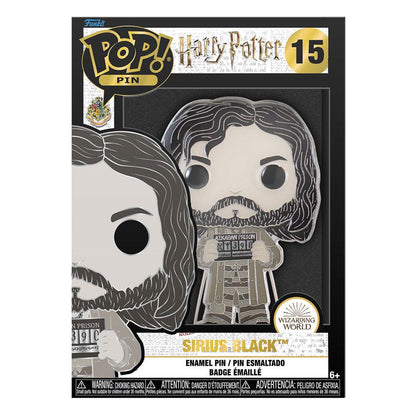 Harry Potter POP! Pin Chapa esmaltada Sirius Black 10 cm