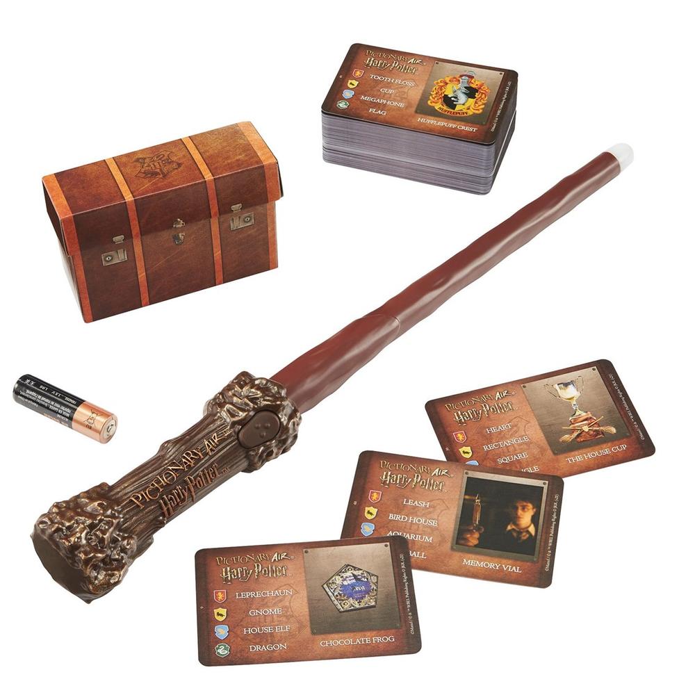 Juego Mattel Games Pictionary Air Harry Potter Pegi 8 (Embalaje Dañado)