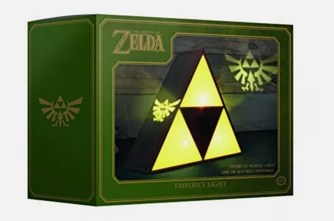 Lámpara Trifuerza 20 cm  The Legend of Zelda  Nintendo
