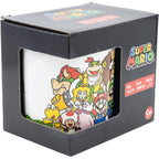 Taza Ceramica 325 Ml. En Caja Regalo Super Mario Group
