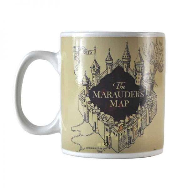 Harry Potter Taza sensible al calor Mapa del Merodeador