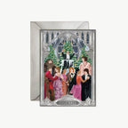 Juego de 5 tarjetas de felicitación MinaLima del Baile de Navidad - Harry Potter