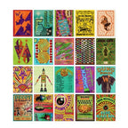 Lote de 20 postales de los hermanos Weasley. Minalima-Harry Potter