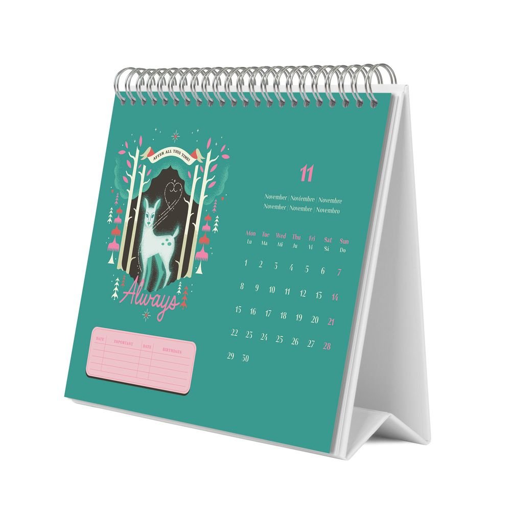 Calendario De Escritorio 2027 Harry Potter