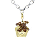 Harry Potter Colgante Rana de chocolate (chapado en oro)